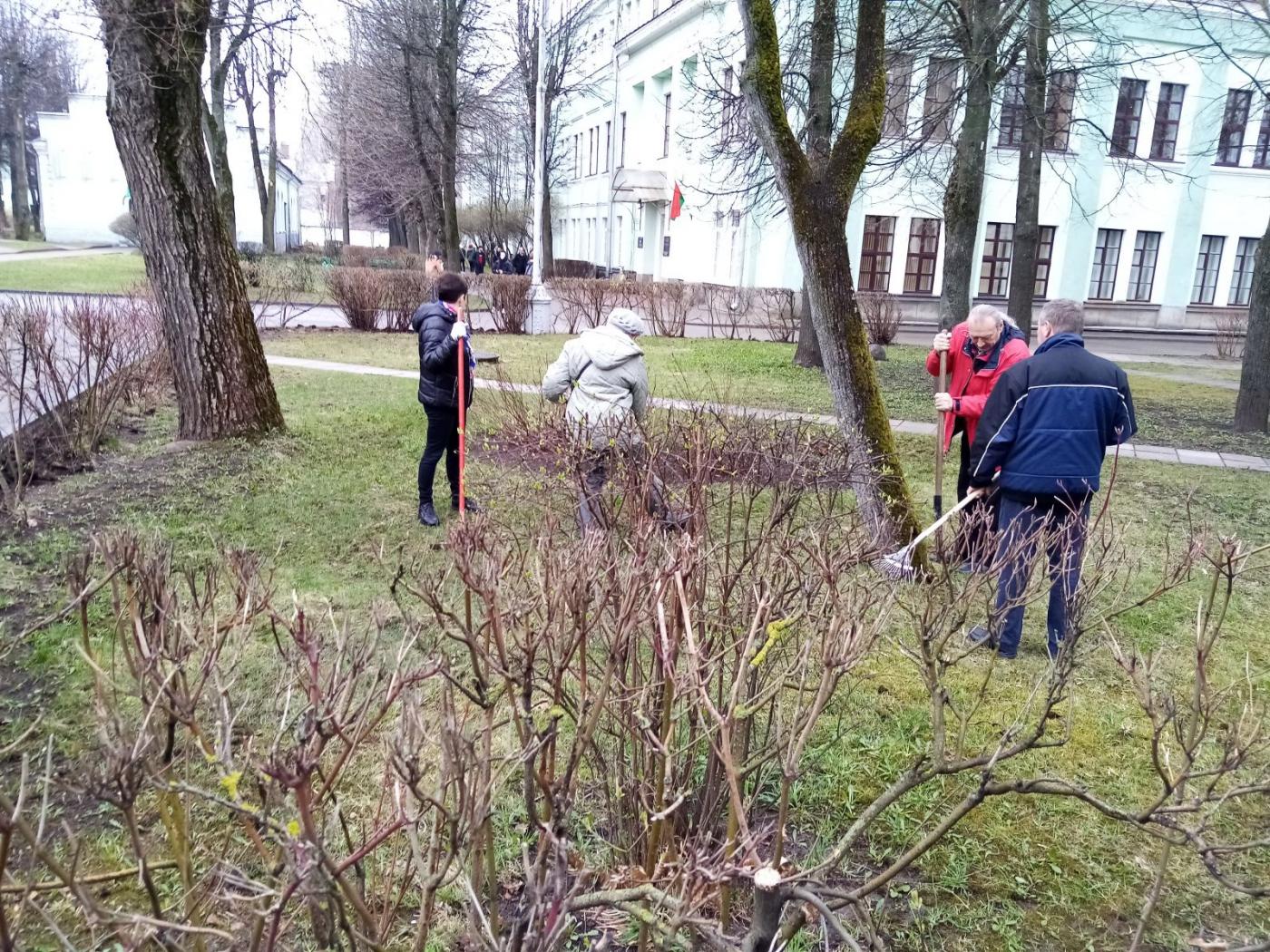 ФИТР вышел на субботник